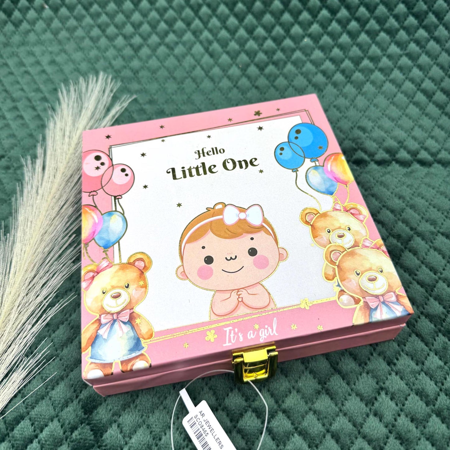 Pure Silver Baby Coin Set – Adorable 4 Coin Gift Box for Newborns | Perfect It's a Boy/Girl Baby Shower Keepsake | Cherish Birth Memories